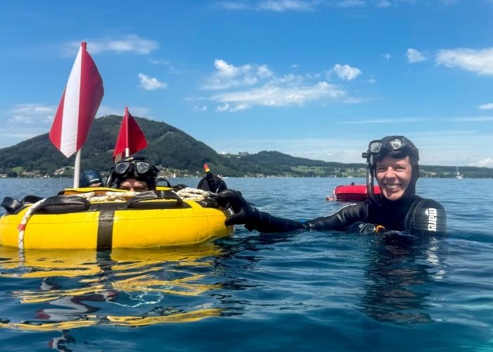 Coaching Freitauchen Attersee