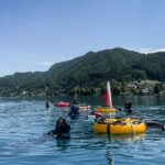 Freitauchen Attersee